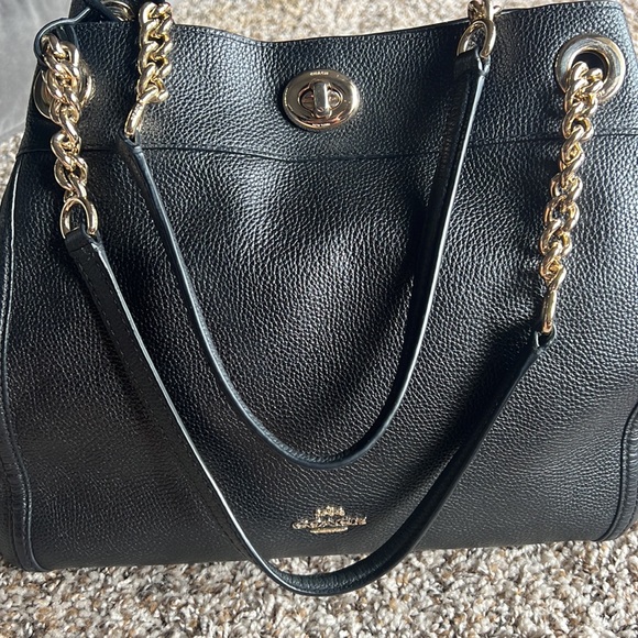 Black coach bag - Picture 1 of 9